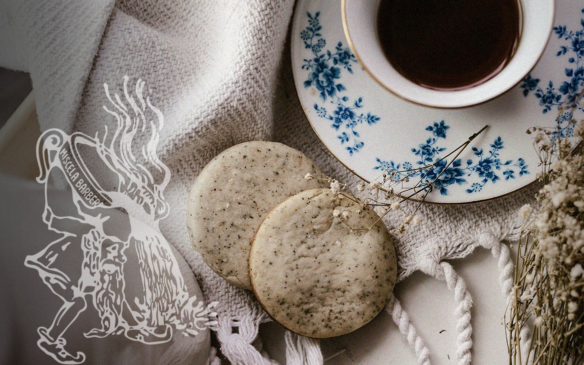 Biscotti al caffè e cioccolato bianco